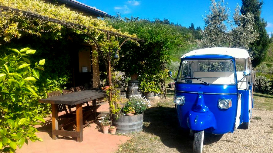 Tour delle Colline del Chianti in Tuk Tuk