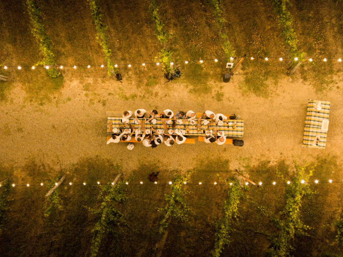 DINNER IN CHIANTI VINEYARDS